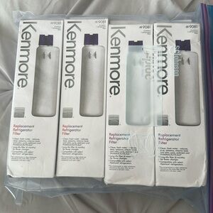 Kenmore Replacement Refrigerator Water Filter LOT OF 4 46-9081 NEW & Sealed
